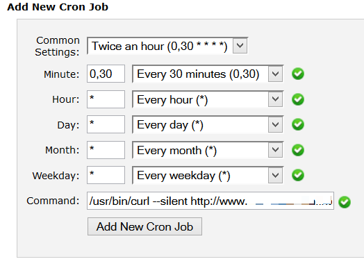 Add a Cron Job